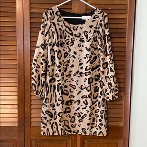 Belle Badgley Mischka long sleeve dress